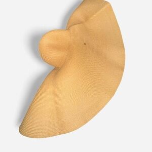 Elegant Tan Wide-Brim Hat